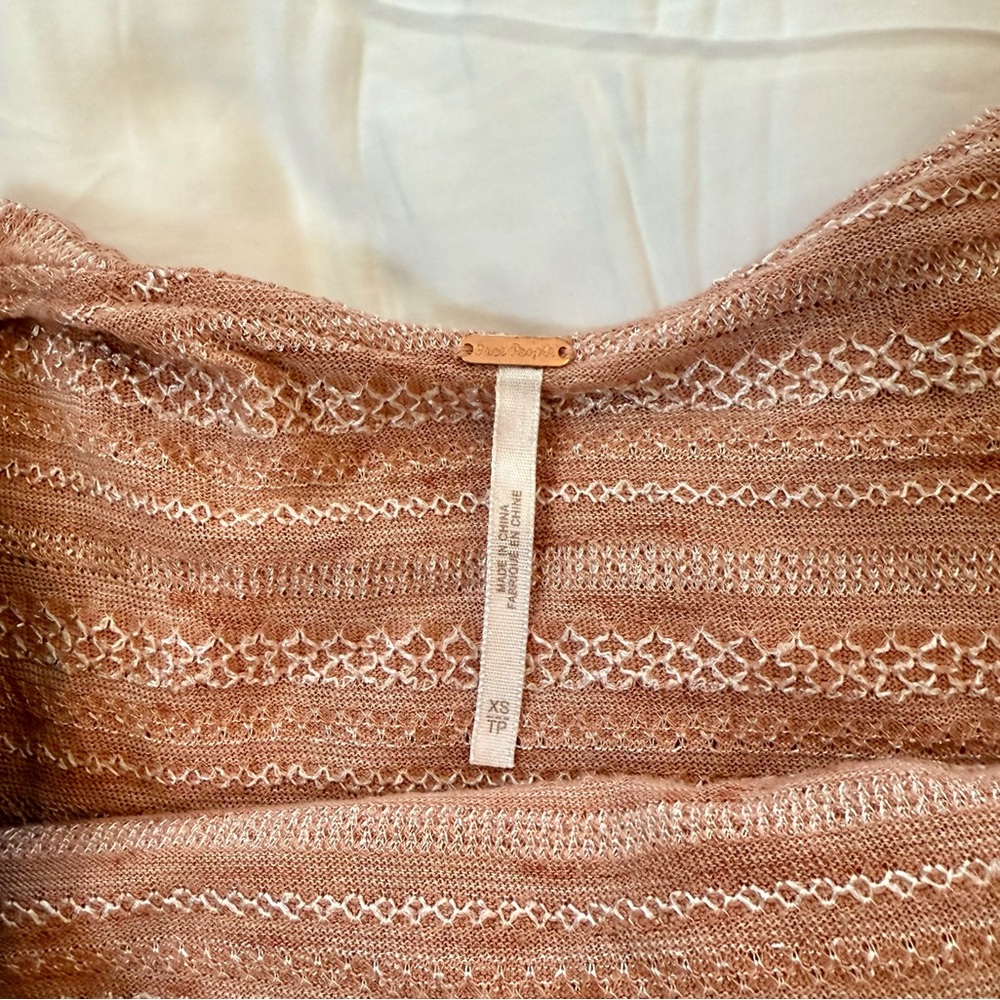Free People Heirloom Ruffle top - Picture 4 of 5